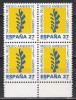 Spania 1992 - Ziua Internațională a Protecției Mediului, Bloc de 4, MNH, Nestampilat