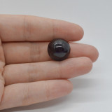 Cabochon granat stelar 16x16x10mm c87