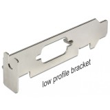 Slot Bracket low profile pentru SUB-D 9, Delock 82713