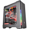 Carcasa desktop ThermalTake Versa C21 , Middle Tower , Iluminare LED RGB , Negru