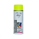 Vopsea Spray Fluorescenta Galbena 400ml Brilliante - Vopsea Acrilica Universal Metal, Lemn, Plastic