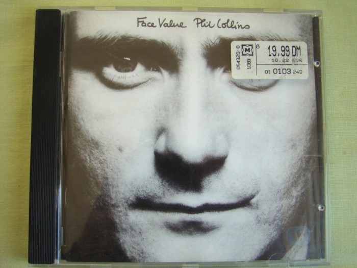 PHIL COLLINS - Face Value - C D Original ca NOU