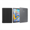 Set 3 in 1 husa carte, husa silicon si folie protectie ecran pentru Samsung Galaxy Tab A 7 inch T280 / T285, negru