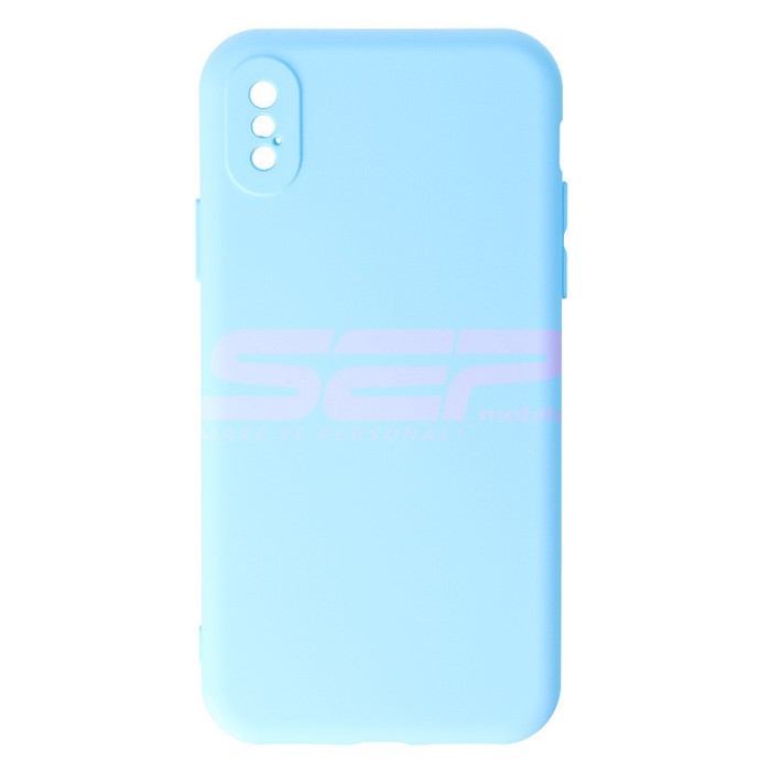 Toc silicon High Copy Apple iPhone X Light Blue