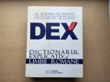 DEX - Dictonarul explicativ al limbii romane 2016