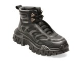 Ghete GRYXX negre, 42455, din piele naturala