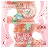 Vanuatu 200 Vatu 2020 P-12 Polimer UNC