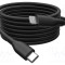 Cablu USB 2.0 DIGITUS Lightning la USB-C, 1m, negru