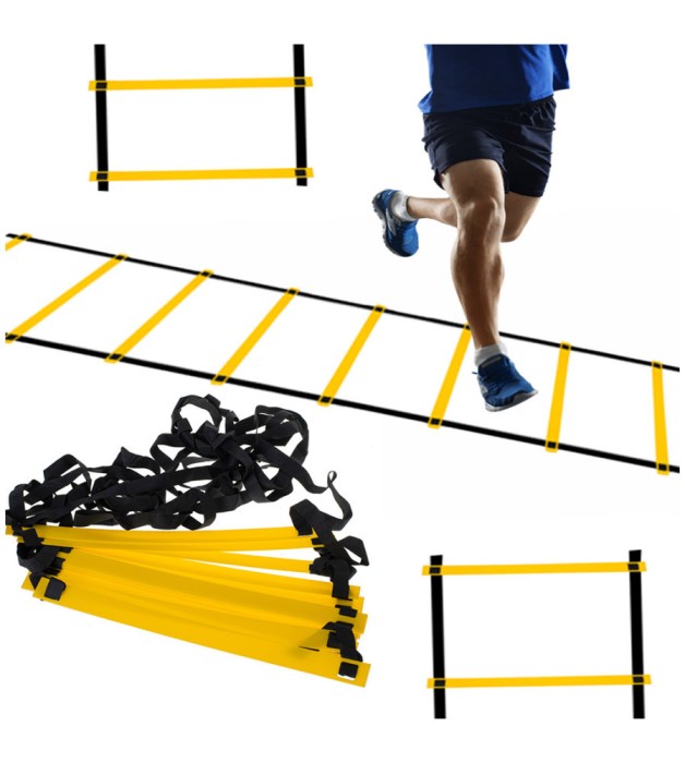 Scara gimnastica de exercitii de coordonare, galbena
