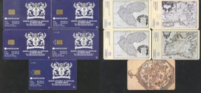 Romania 2004 5 Telephone card Maps CT.026 foto