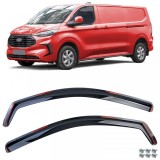 Deflector de vant, protectie &icirc;mpotriva ploii, negru, potrivit pentru Ford Tourneo Transit Custom din 2023 Performance AutoTuning