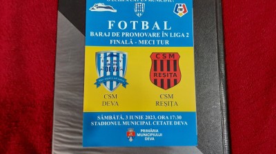 Program CSM Deva - CSM Resita foto