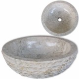 Cumpara ieftin Chiuvetă, crem, 40 cm, marmură