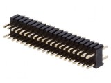 Conector şir pini tată 40 PIN 1,27mm THT drept