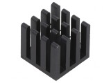 Radiator Extrudat Negru 15x15x14mm