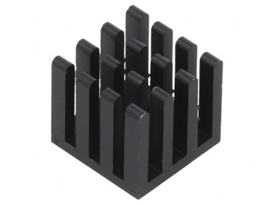 Radiator Extrudat Negru 15x15x14mm foto