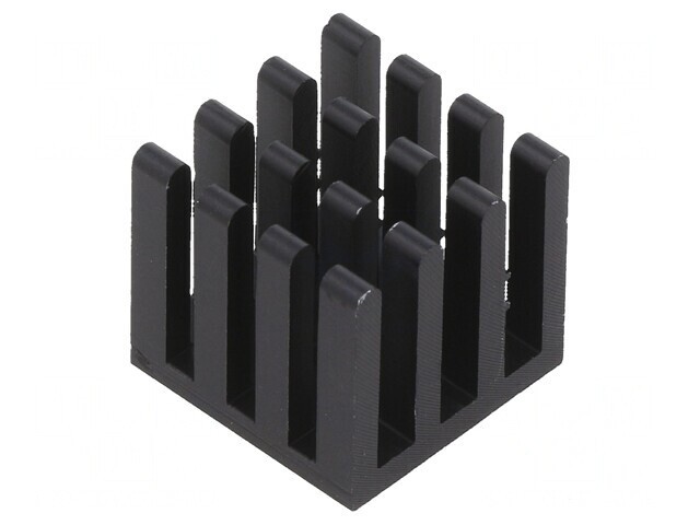 Radiator Extrudat Negru 15x15x14mm