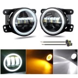 2 x LED Faruri de Ceata Halogen Faruri Lampa DRL pentru Peugeot,Renault, Ford, Citroen, Opel, Dacia, Jaguar, Porsche, Suzuki, Nissan, Jeep, Dodge, Chr