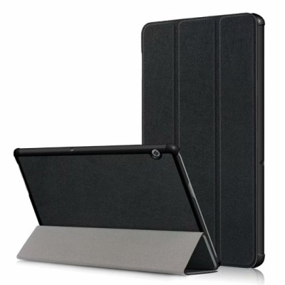 Husa pentru Huawei Mediapad T5 10.1 2018 W09/W19/L03/L09 - Techsuit FoldPro - Black foto
