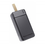 Cumpara ieftin Acumulator portabil tip Power bank BeePower BP-30 50006, 30000mAh, 2.1A, 2xUSB, cablu microUSB, negru