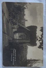 CARTE POSTALA INTERBELICA.VEDERE DIN PARCUL BIBESCU. CRAIOVA.