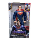 Figurina Superman cu sunete si lumini 27 cm