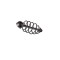 MOMITOR CU PLUMB JAXON 15GR 6.5cm