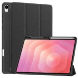 Asteroid GSM - Flex Trifold (with Pencil Holder) - Samsung Galaxy Tab S12 Plus - Black