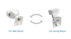Suport detector OPTEX CW-G2 - compatibil serie FlipX; CW-G2; Instalare pe