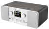 Internet radio GoGEN IR 257 BTDAB, 2x5W, DAB+/FM, LCD, Bluetooth, telecomanda, negru/argintiu