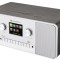 Internet radio GoGEN IR 257 BTDAB, 2x5W, DAB+/FM, LCD, Bluetooth, telecomanda, negru/argintiu
