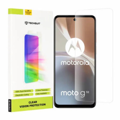 Folie pentru Motorola Moto G32 - Techsuit Clear Vision Glass - Transparent foto
