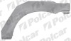 Segment reparatie aripa spate HONDA HR-V (GH), 03.1999-12.2005, model cu 3 usi, partea stanga, metal galvanizat,, Rapid