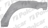 Segment reparatie aripa spate HONDA HR-V (GH), 03.1999-12.2005, model cu 3 usi, partea stanga, metal galvanizat,, Rapid