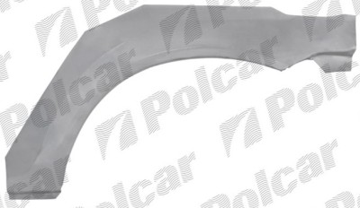 Segment reparatie aripa spate HONDA HR-V (GH), 03.1999-12.2005, model cu 3 usi, partea stanga, metal galvanizat, foto