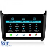 Navigatie Dedicata Volkswagen Polo (2009-2018),QuadCore, 9Inch, 4Gb Ram, 64Gb Stocare, Carplay Performance AutoTuning