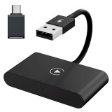 Cumpara ieftin Resigilat Adaptor Wireless Techstar&reg; CTHT-020-2 Pentru Apple CarPlay Si iPhone iOS 10+, Dongle USB-Type C , WiFi 5G, Bluetooth, Conectare Automata, Ne