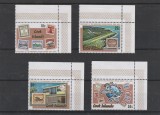 Cook Islands 1974 - Centenar U.P.U.,serie 4 valori dantelate, MNH.MI.424-427