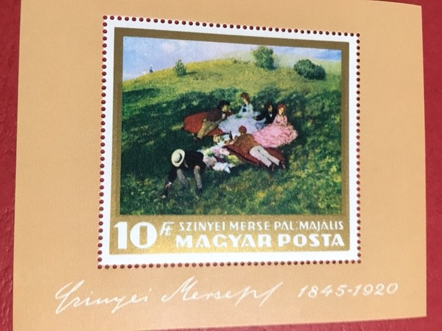 UNGARIA, PICTURĂ - COLIȚĂ MNH