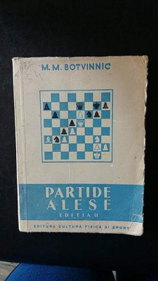 Partide alese, M.M. Botvinnic foto