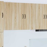 vidaXL Dulap suspendat de bucătărie Stejar Sonoma 80 x 31 x 80 cm 885407