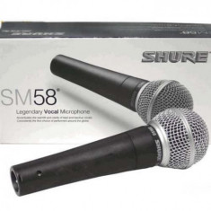 Microfon cu fir SHURE SM58 PROMO foto