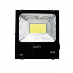 Proiector LED SMD 5054 100W Alb Rece 6000K IP66 220V foto
