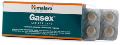 Gasex, 20 tablete, Himalaya foto