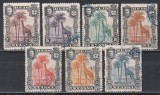 Nyassa Mozambic 1901 - Girafă, Stampilat
