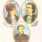 CPIB 16641 FELICITARE - VERONICA MICLE, M. EMINESCU, ION CREANGA - PORTRETE