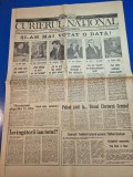 Ziarul curierul national 28 septembrie 1992 - personalitatile au votat ,sergiu nicolaescu,ion ratiu,florian pitis,ileana vulpescu,gabriel cotabita
