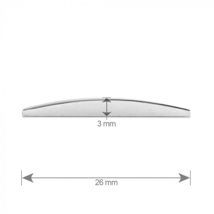 Ornament Auto 3D. Litera S. 26 Mm. Cromat 154777 64419
