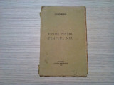 PIETRE PENTRU TEMPLU MEU - Lucian Blaga - Cartea Romaneasca, 1920, 80 p., Alta editura