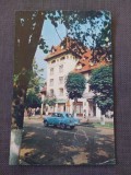 CPIB 23168 CARTE POSTALA - SINAIA, VILA &#039;PARC&quot;, CIRCULATA, 1967, STAMPILE, TIMBRU, AUTOTURISM